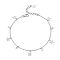 S925 Silver Zircon Star Bracelet Halloween Daily Fashion Accessory, 6-1/4x3/8 inch(16x1cm)