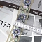 15 Yards Polyester Embroidery Flower Ribbon, for Crafts Wedding Gift Wrapping, Steel Blue, 2 inch(50mm)