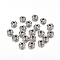 Zinc Alloy Spacer Beads, Flat Round, Cadmium Free & Nickel Free & Lead Free, Antique Silver, 6x3.2mm, Hole: 2mm