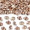 Preciosa® MAXIMA Crystal Fancy Stones, Czech Crystal, 435 12 601 Oval, Dura Foiling, 70530 Vintage Rose, 8x6mm