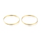 Brass Linking Rings, Long-Lasting Plated, Ring, Real 14K Gold Plated, 30x2mm, Inner Diameter: 28.2mm