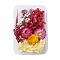 Dried Flowers, DIY Candle Soap Making Accessories, with Plastic Rectangle Box, Mixed Color, 2.9~14x2.2~9cm