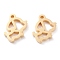 Ion Plating(IP) 304 Stainless Steel Charms, Laser Cut, Dog, Golden, 12x11.5x1.5mm, Hole: 1.4mm