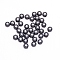 Opaque Acrylic Beads, with Enamel, Flat Round with Star, White, 7x4mm, Hole: 1.6mm, 100pcs/bag