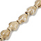 Handmade Porcelain Beads Strands, Fish, Dark Khaki, 19~19.5x15x9mm, Hole: 1.6mm, about 20pcs/strand, 14.76''(37.5cm)