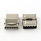 Tarnish Resistant Smooth Surface 201 Stainless Steel Watch Band Clasps, Stainless Steel Color, 25x21x8mm, Hole: 18x4~5mm
