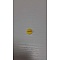 Rubber Bottle Stoppers, Yellow, 11x7mm