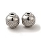 Non-Tarnish 201 Stainless Steel Beads, Lantern, Stainless Steel Color, 8.3x8.2mm, Hole: 1.6mm
