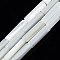Natural Trochid Shell/Trochus Shell Beads Strands, Column, Bleach, Seashell Color, 13x4mm, Hole: 0.7mm, about 30pcs/strand, 15.94 inch(40.5cm)