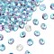 Preciosa® MAXIMA Crystal Round Stones, Czech Crystal, Aluminium Layer, Bicone(436 11 177 Rivoli), 00030 265 Vitrail Light, SS39(8.15~8.4mm)