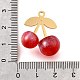 Подвески из акрила из нержавеющей стали 304 STAS-E549-01G-02-3