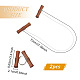 Резак для глины из проволоки из нержавеющей стали TOOL-WH0136-125-2