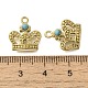 Синтетические бирюзовые чары STAS-U027-09G-02-3