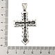 Подвески из хирургической нержавеющей стали 316 с оправой из стразов STAS-E212-111AS-3