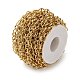 Цепи Figaro из нержавеющей стали 304 с текстурой CHS-S010-03G-2