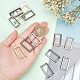 15 шт. пряжки из сплава 3 цветов DIY-GF0006-13B-4