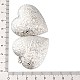 Подвески латуни медальон ECF119-LF-2