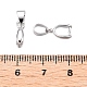 Держатели пончик из латуни KK-T034-01A-P-3