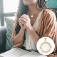 3шт экологически чистые латунные подвески из прозрачного кубического циркония с микропаве KK-SZ0005-57-6