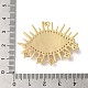 Стойки обшивки латунь кубического циркония подвески KK-G504-22G-01-3