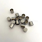 201 наконечники для шнура из нержавеющей стали STAS-WH0032-04C-P