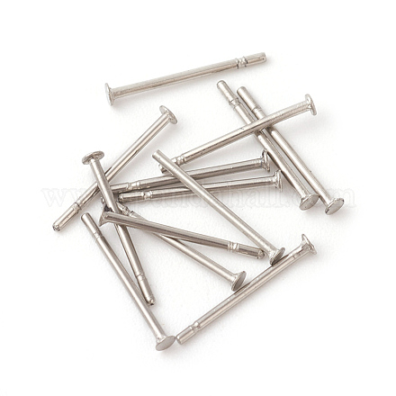 Плоские головки штифтов из нержавеющей стали 304 STAS-F192-022P-02-1