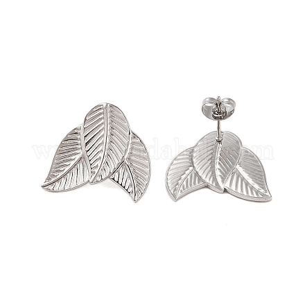 Серьги из нержавеющей стали 304 STAS-S125-06P-1