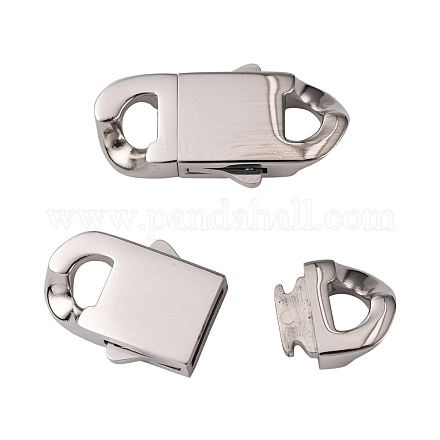 Застежки-коробочки из нержавеющей стали марки 304 STAS-S080-03B-P-1