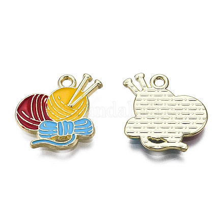 Подвески из эмали и сплава X-ENAM-N059-89-1