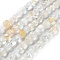 Natural Topaz Crystal Beads Strands, Nuggets, Tumbled Stone, 4.5~11.5x3~7x3.5~6mm, Hole: 1.2mm, about 48~68pcs/strand, 15.35~15.94''(39~40.5cm)