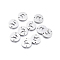 Tarnish Resistant 304 Stainless Steel Links connectors, Laser Cut, Flat Round with Sika Deer, Stainless Steel Color, 11.5x1mm, Hole: 1.2mm