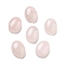 Natural Rose Quartz Cabochons, Oval, 16x12x5mm