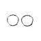 Tarnish Resistant 304 Stainless Steel Jump Rings, Open Jump Rings, Stainless Steel Color, 7x0.8mm, Inner Diameter: 5.4mm, 20 Gauge