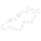 24Pcs 12 Styles 201 Stainless Steel Pendants, Laser Cut, Stainless Steel Color, 2pcs/style