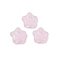 Transparent Glass Beads, Star, Baking Paint, Thistle, 10.5x11x5mm, Hole: 1mm