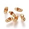 304 Stainless Steel Ball Chain Connectors, Real 18K Gold Plated, 5.2x2mm, Fit for 1.5mm ball chain