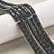 Natural Black Obsidian Beads Strands, Column, Column, 6~6.5x6~6.5mm, Hole: 0.8mm, about 60~61pcs/strand, 15.55 inch(39.5cm)
