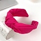 Cloth Hair Bands, Deep Pink, 175x125mm