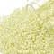 TOHO Round Seed Beads, Japanese Seed Beads, (142) Ceylon Banana Cream, 11/0, 2.2mm, Hole: 0.8mm, about 1111pcs/bottle, 10g/bottle