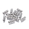 Tarnish Resistant 304 Stainless Steel Tube Beads, Hollow, Stainless Steel Color, 12x4mm, Hole: 3.3mm