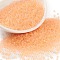 Luminous Transparent Glass Seed Round Beads, No Hole/Undrilled, Grade A, Sandy Brown, 2~2.5mm, about 10000pcs/bag