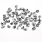 Non-Tarnish 304 Stainless Steel Ear Nuts, Butterfly Earring Backs for Post Earrings, Stainless Steel Color, 6x4x3mm, Hole: 0.7mm