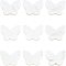 BENECREAT 10pcs Natural Shell Mother of Pearl Shell Beads 7x10x2mm Butterfly Pearl Shell Beads for DIY Jewelry Making
