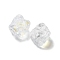 Baking Painted Transparent Glass Beads, Gradient Color, Lion, Clear, 11.5x11x9.5mm, Hole: 1.2mm