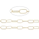 Латунные текстурированные овальные звенья цепи CHC-M025-26A-G-2