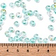 Краска для выпечки прозрачные цвета стеклянные круглые бусины SEED-L011-13A-03-4