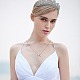Латунные микро проложить кубического циркония подвески ZIRC-SZ0004-60-7