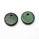 Окрашенные плоские круглые кокосовые подвески COCO-N001-02-12mm-3