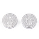 Бусины из нержавеющей стали марки 304 STAS-S079-169A-P-2