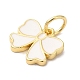 Подвески из латуни с покрытием из эмали KK-B092-13G-03-2